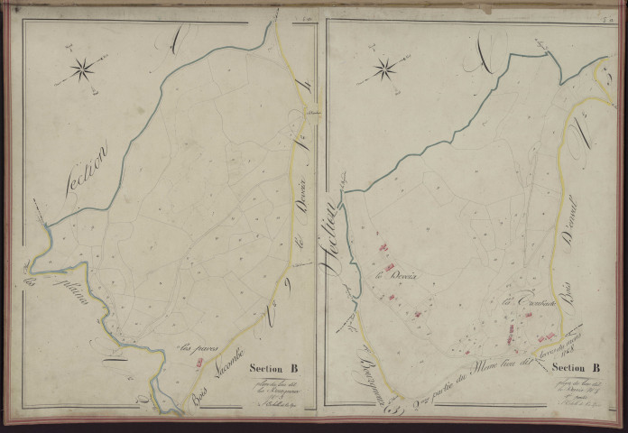 Sections B3-B4-1 des Bourgnoux et du Deveix