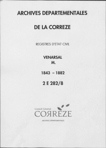 Mariages (1843-1882)