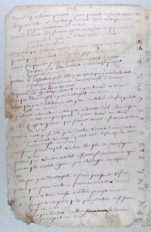 Répertoire chronologique : 1 janvier 1786-29 pluviôse an VII