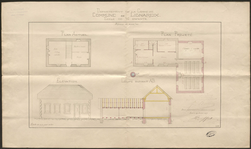 Maison d'école.
