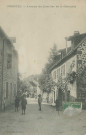 Corrèze : "Corrèze. - Avenue du quartier de la Géraudie".