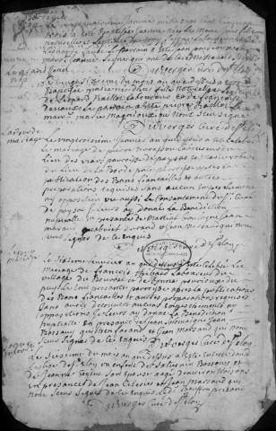 Baptêmes, mariages, sépultures (1753-1792)