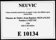 juin-décembre 1783