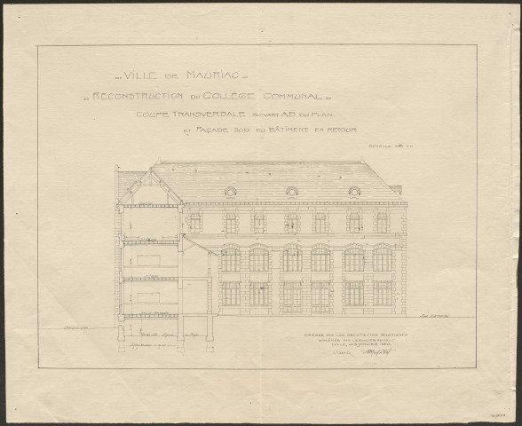 Edifices communaux : travaux et subventions.