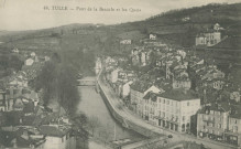 Tulle : "48. Tulle - Pont de la Bascule et les quais".