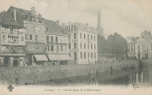 Tulle : "Corrèze - 6 - Tulle, quai de la République".