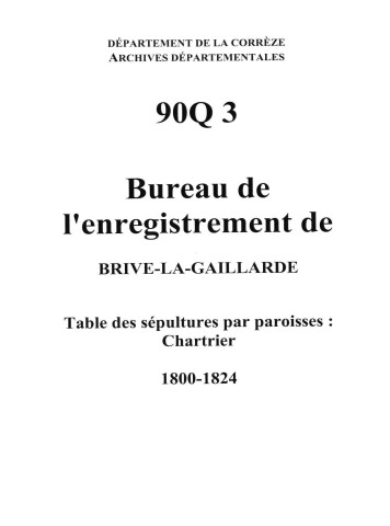 Paroisse de Chartrier