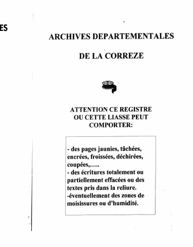 Mariages (1893-1902)