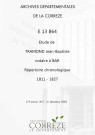Répertoire chronologique : 19 janvier 1811-31 décembre 1827