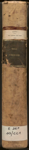 État général des fonds. 14 avril-15 juin 1747