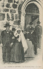 Folklore : "Scène du Centre - 24. Les troisièmes noces - Les novis".