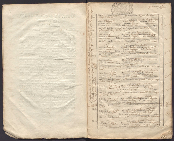30 mars 1716-30 juillet 1717