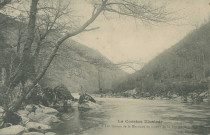 Hautefage : "La Corrèze illustrée - 23. - Les gorges de la Maronne en amont de la Broquerie".