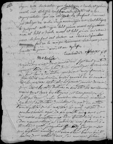 Naissances, mariages, décès (1793-1802)