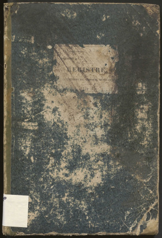 Délibérations du conseil municipal. 1er avril 1838-22 octobre 1954