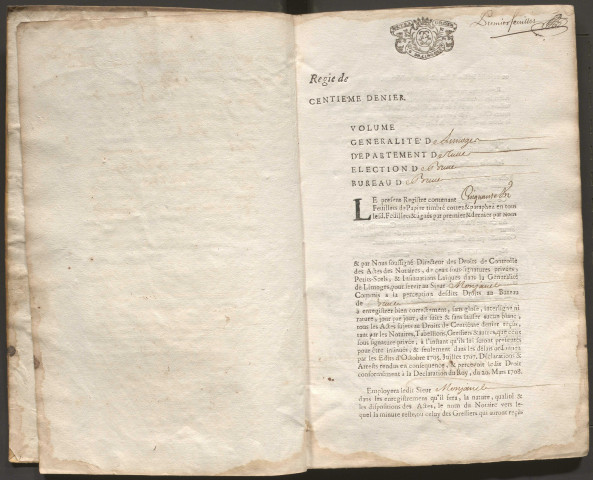 10 octobre 1727-16 mars 1729