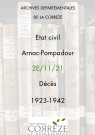 Décès (1923-1942).