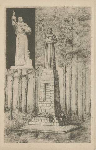 Brive-la-Gaillarde : "Projet du monument de reconnaissance de la ville de Brive à St-Antoine (voeu du 25 juin 1944)".