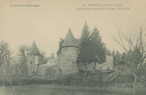 Eyburie : "La Corrèze pittoresque - 51. Eyburie, près le Louzac - Ruines du château du Verdier (MDXXV)". (sic)