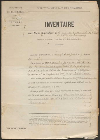 Saint-Hilaire-Taurieux.