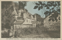 Le Lonzac : "Le Lonzac (Corrèze) - Château de Boissy (Vieux château fortifié des XIVe et XVe siècles)".