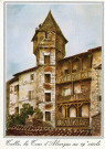 "Tulle, la tour d'Alvergue au 19e siècle".