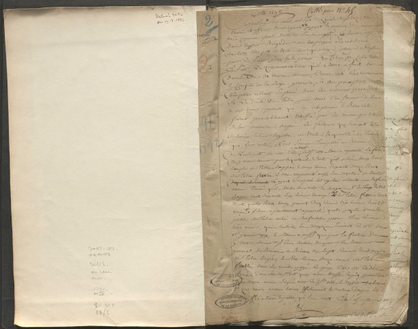 Délibérations du conseil municipal. 16 avril 1791-04 décembre 1795