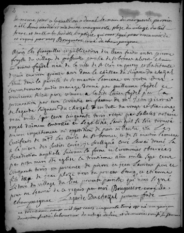 Baptêmes, mariages, sépultures (1753-1792)