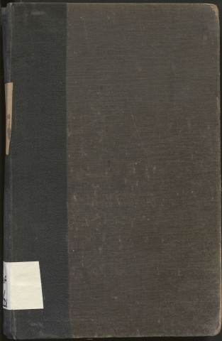 Délibérations du conseil municipal. 12 août 1888-10 février 1924