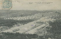 Brive-la-Gaillarde : "Camp du 80e régiment d'infanterie au champ de tir de Brive".