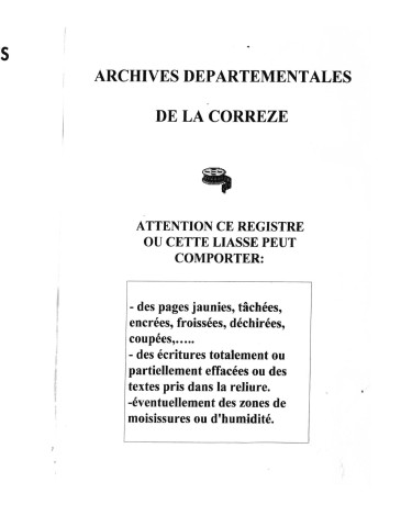 Naissances, mariages, décès (1813-1822)