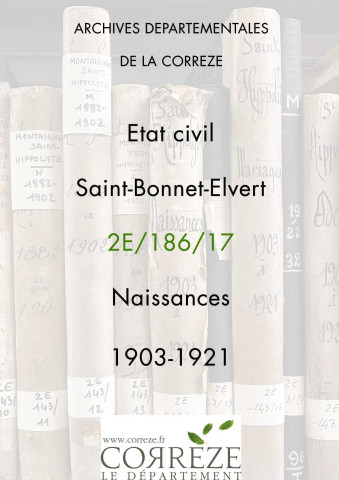 Naissances (1903-1921).
