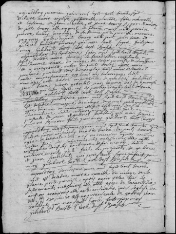 Baptêmes, mariages, sépultures (1737-1792)