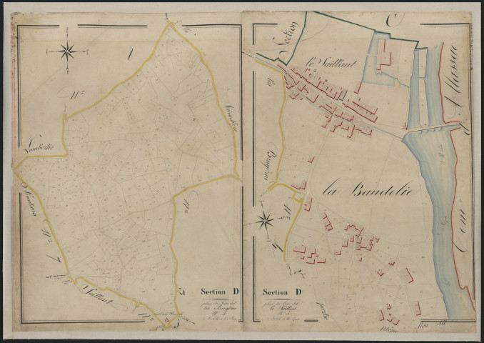 Sections D4-D5/1 des Bruyères et du Saillant