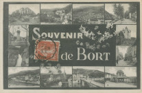 Bort-les-Orgues : "Souvenir de Bort".