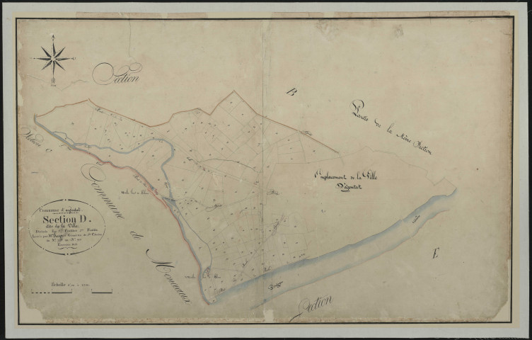 Section D2 de la ville