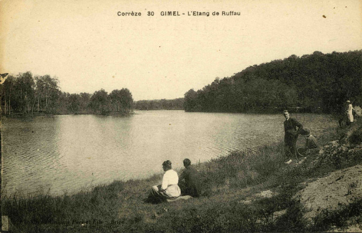 "Corrèze 30 Gimel - l'Etang de Ruffau".