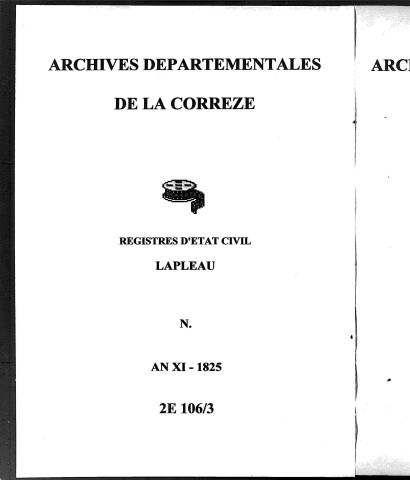 Naissances (1803-1825)