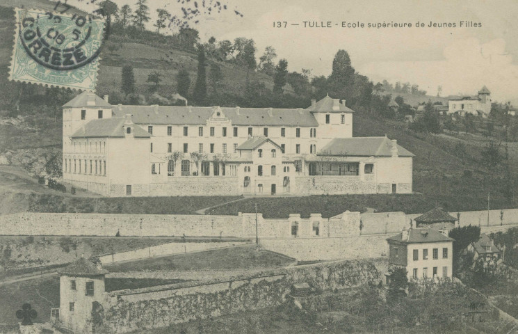 Tulle : "137 - Tulle - Ecole supérieure de jeunes filles".