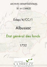 État général des fonds. 17 juillet-17 octobre 1752