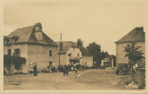 Le Chastang : "Le Chastang (Corrèze) - La place".