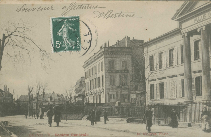 Brive-la-Gaillarde : "Brive - 6 - Société générale".