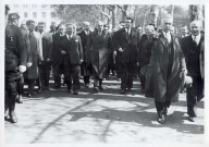 Inauguration officielle de la foire de Lyon.