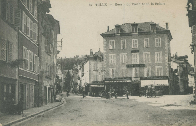 Tulle : "47 Tulle - Rues du Trech et de la Solane".