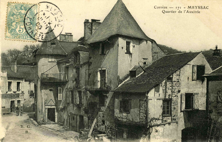 "Corrèze - 171 - Meyssac. Quartier de l'Auxitrie".