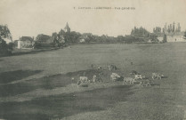 Lubersac : "5 Corrèze - Lubersac - Vue générale".