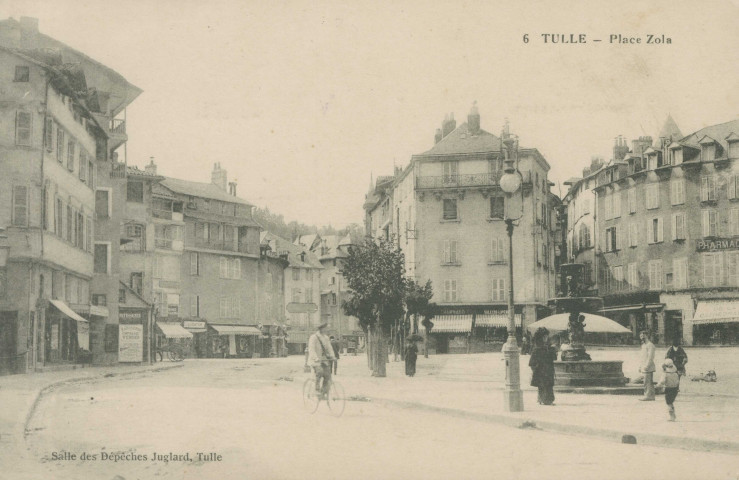 Tulle : "6 Tulle - Place Zola".