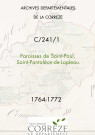 Paroisses de Saint-Pantaléon-de-Lapleau, Saint-Paul.