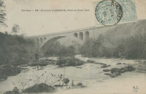 Uzerche : "Corrèze - 66 - Environs d'Uzerche, pont du Gour-noir".