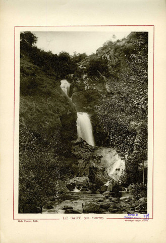 "Le saut (1re chute)".